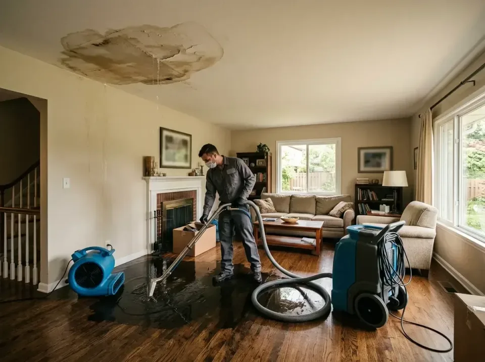 attic-pipe-burst-ceiling-drip-008 — frequently asked questions, Water Damage Restoration & Carpet Care in Laurel Springs, NJ